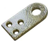 Проушина усиленная прямая DOMART 80x40, толщина 5 мм, бронза антик 4620007789768