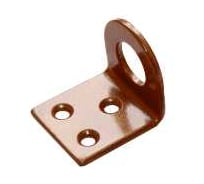 Проушина угловая DOMART 40x80 коричневый металлик 4607111626646