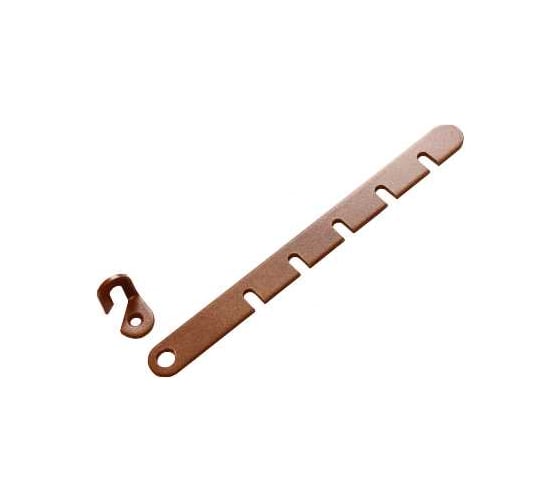 Ограничитель оконный DOMART коричневый металлик 4607111620699 1