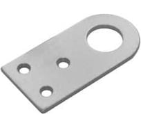 Проушина прямая DOMART 40x100 серый металлик 4607111627377