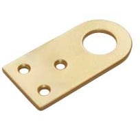 Проушина прямая DOMART 40x100 золото 4607111627353