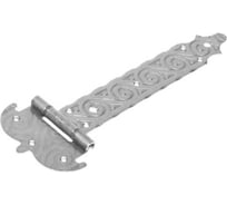 Петля-стрела DOMART фигурная ПС-400 мод. 4 кованая, черненое серебро серия Ярославль 4660046002633