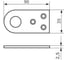 Проушина прямая DOMART 35x90 медь антик 4607111627216 2