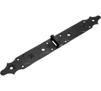 Петля фигурная DOMART 200x200 кованая, черный серия Кострома 4660046006334