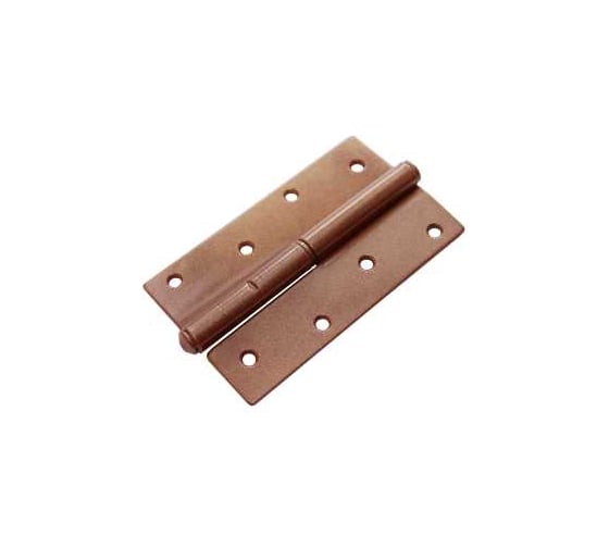 Петля DOMART ПН-120 с простым запятником, правая коричневый металлик 4607111623133 1