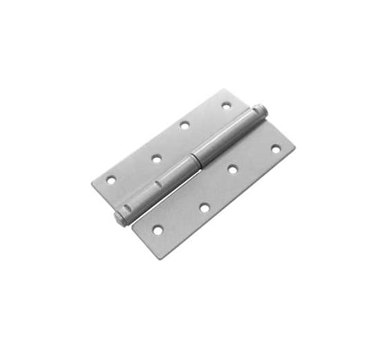 Петля DOMART ПН-120 с простым запятником, левая серый металлик 4607111623232 1