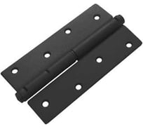 Петля DOMART ПН-130 с простым запятником, правая черный 4607111623515