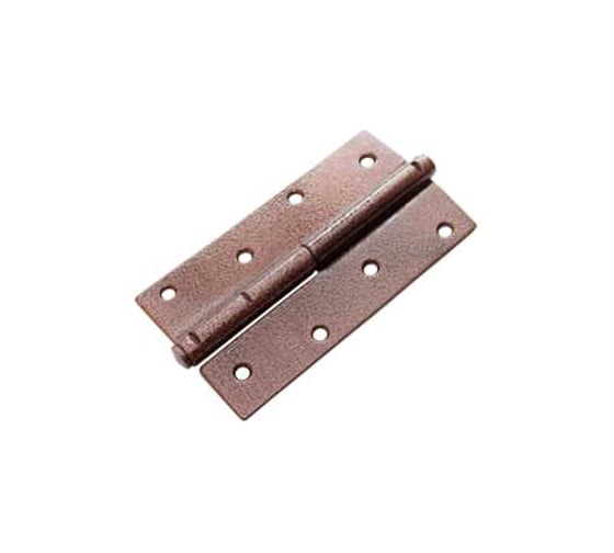 Петля DOMART ПН-130 с простым запятником, левая медь антик 4607111623638 1