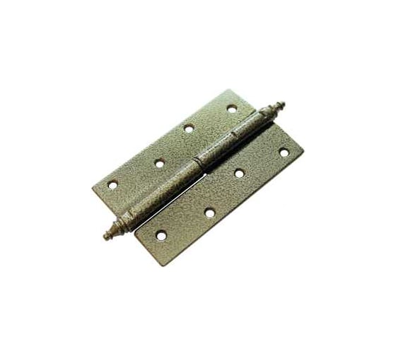 Петля DOMART ПН-120 с фигурным запятником, правая бронза антик 4607111623355 1