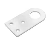 Проушина прямая DOMART 30x60 белый 4607111626301