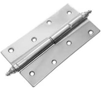 Петля DOMART ПН-130 с фигурным запятником, левая хром 4607111623744