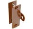 Проушина гаражная DOMART 50x150 планка, крепеж коричневый металик 4620007788556 1