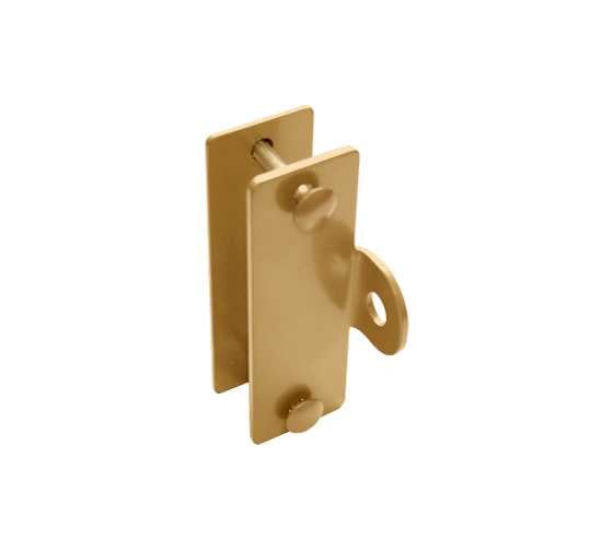 Проушина гаражная DOMART 50x150 планка, крепеж золото 4620007788570 1