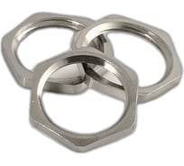 Гайка Effert латунь никелированная М32, 30 шт. ГЛ24