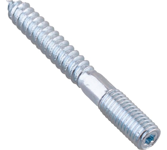 Шпилька сантехническая WaterLine 6x 80 (белый цинк 100 шт) 600730 1