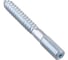 Шпилька сантехническая WaterLine 8x 60 (белый цинк 100 шт) 600740 1