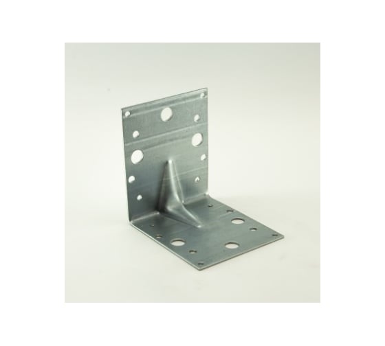 Крепежный угол КрепСтройГруппусиленный KUU-105х105х90х2 мм, 8 шт, 146774 1