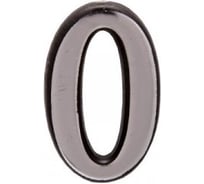 Номер дверной Element самокл. 50 мм пласт. 0 (серебро 20 шт) 610120