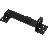 Щеколда с проушиной DOMART ЛОФТ (150), правая черный 4660046023638