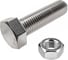 Болт Fixbox нерж.DIN 933 М 6х35 с гайкой DIN934 (80 шт) 560130 1