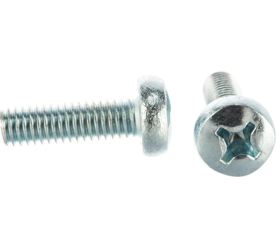 Винт DIN7985 с полукруглой головкой оцинк. М6x20 70 шт Gigant 124034 1
