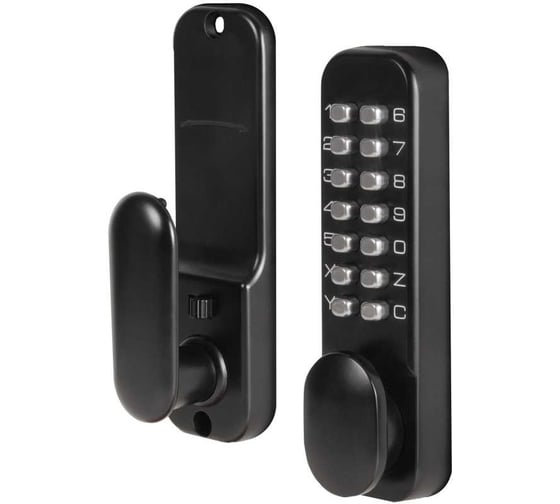 Замок накладной кодовый Ajax RIM-200 code BL черный 57325 1