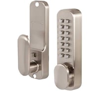 Замок накладной кодовый Ajax RIM-200 code SN мат.никель 57323