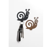 Крючок Улитка 80х18х85 мм, 1,5 мм, черный и шок. (2 шт) ООО СКП В-81ЧШ