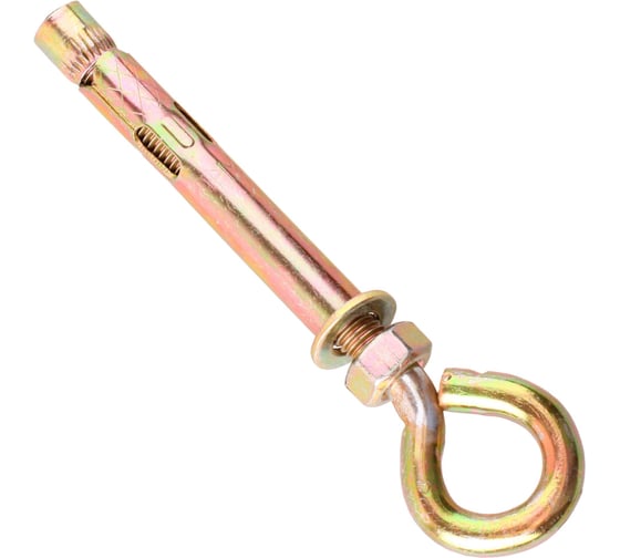 Анкерный болт Стройбат с кольцом 12x130 (цинк 20 шт) 628670 1