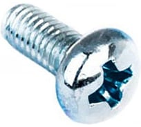 Винт Стройбат пкр. DIN 7985 М8x25 (белый цинк 80 шт) 617410