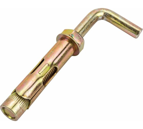 Анкерный болт Стройбат с Г-обр. крюком 8x40 (цинк 40 шт) 554630 1