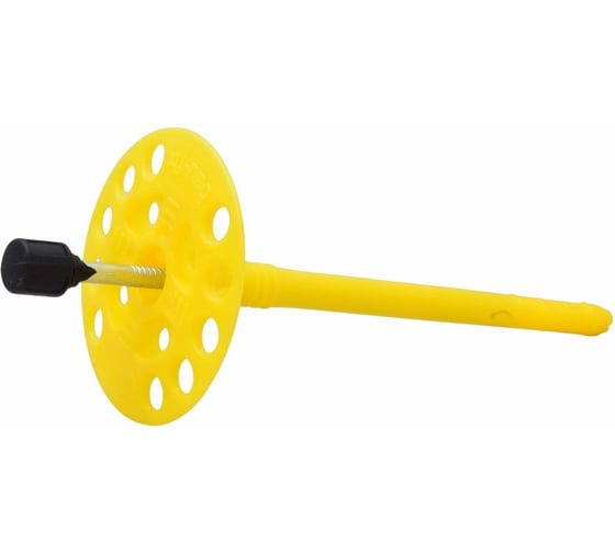 Дюбель для изоляции Крепстор 10х100 с термоголовой ПАКЕТ 25 шт 4665317005771 1