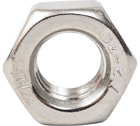 Gigant Гайка DIN934 шестигранная нержавеющая сталь А2 M8 15 шт 124046