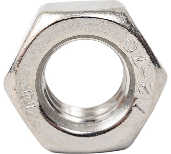 Gigant Гайка DIN934 шестигранная нержавеющая сталь А2 M8 15 шт 124046