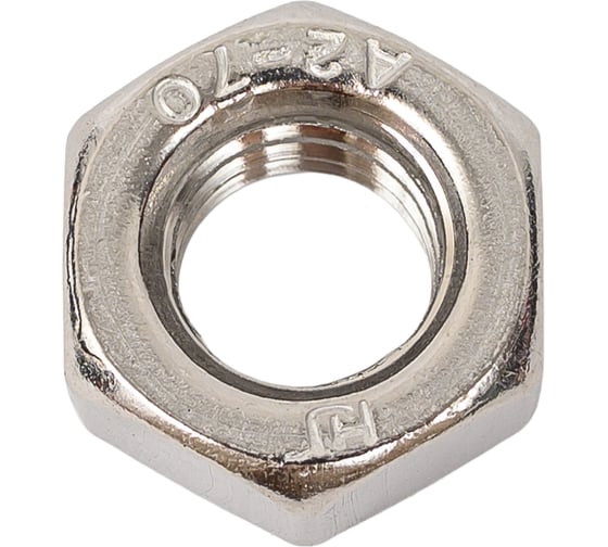 Gigant Гайка DIN934 шестигранная нержавеющая сталь А2 М8 100 шт 124055