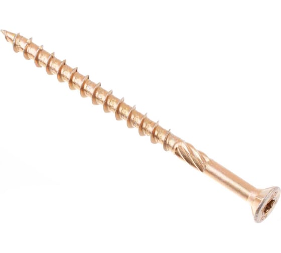 Саморезы универсальные Стройбат TX 8,0x200 (желтый цинк 60 шт) 555330 1