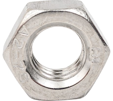 Gigant Гайка DIN934 шестигранная нержавеющая сталь А2 M6 10 шт 124057