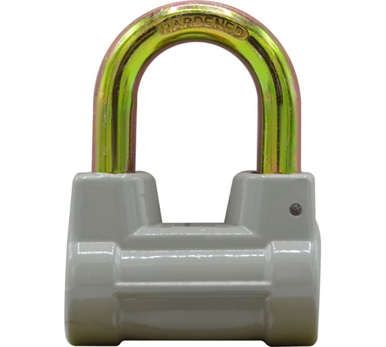 Замок навесной RABBITEX алюминиевый 60мм цилиндрический стандарт, 3 ключа 671307 1