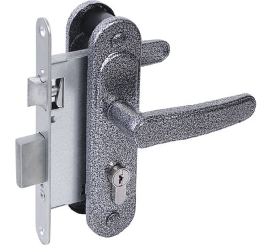 Врезной замок Абсолют ЗВ4-3/03 Серебро 00032375 1