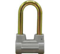 Замок навесной RABBITEX алюминиевый 60мм цилиндрический с удлиненной дужкой стандарт 671308