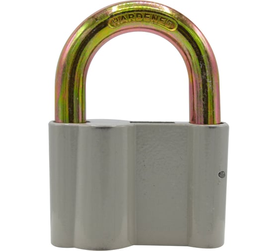 Замок навесной RABBITEX алюминиевый 70мм стандарт, 3 ключа 671305 1