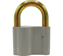 Замок навесной RABBITEX алюминиевый 60мм стандарт, 3 ключа 671304