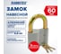 Замок навесной RABBITEX алюминиевый 60мм стандарт, 3 ключа 671304 2