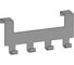 Крючки на дверь Parallax белый 230х35х105-1,5 512WN035105230-DVE 1
