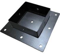 Оголовок для сваи усиленный, черный, 150х150х60-3 Parallax Параллакс 508BX150150060-OGLU