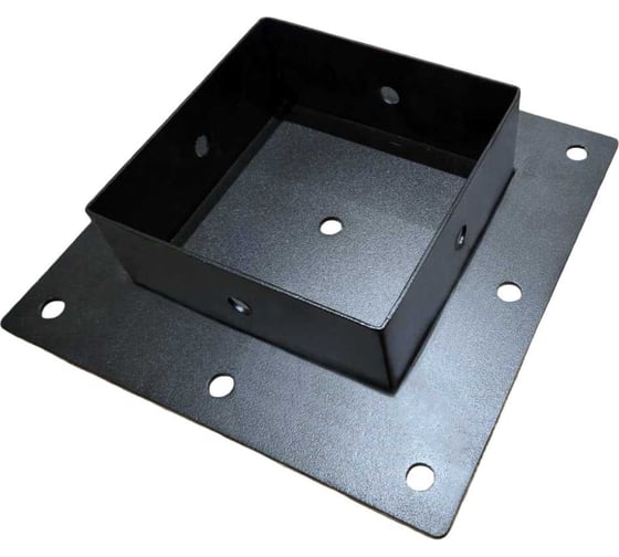 Оголовок для сваи Parallax усиленный черный 150х150х60-3 508BX150150060-OGLU 1