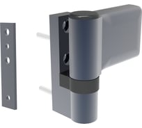 Петля для ПВХ дверей DORF до 100 кг. Антрацит RAL 7016 для узкого профиля DORF_DHS_100_7016(500al)