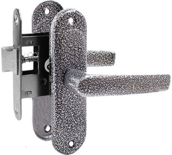 Защелка врезная Абсолют ЗЩ1-45А Серебро 00032361 1