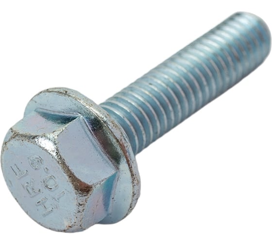 Болт с фланцем ZAMETAL 6x25 10.9 DIN 6921 оц., с насеч. уп. 500 шт ZA082587