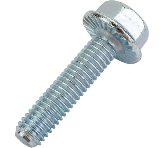 Болт с фланцем ZAMETAL 6x25 10.9 DIN 6921 оц., с насеч. уп. 500 шт ZA082587
